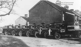 Gray's Lemonade Lorry Fleet 1950's Low Grange Road Spennymoor