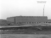 Bessemer Park flats under erection c.1968.