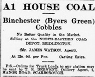 Coal Advertisement