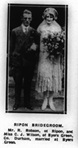 Mr R Robson, of Ripon, and Miss C J Wilson, of Byers Green, Co. Durham.