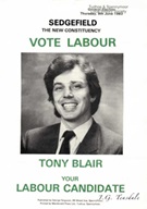 Tony Blair Election Leaflet 198383 (Tony Coia & George Teasdale)