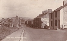 Front Street, Metal Bridge. Posted 27th July 1932.