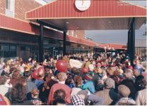 Festival Walk opening.